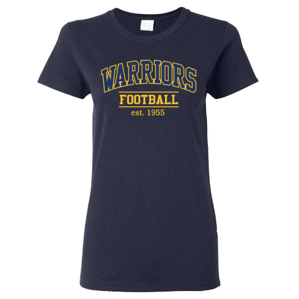 Gildan Women's Tackle Printed T-Shirt Thumbnail