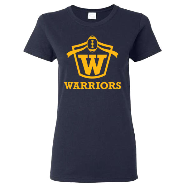Gildan Women's FF Warriors Printed T-Shirt Thumbnail