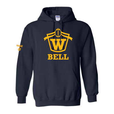 Gildan Unisex FF Bell Printed Hoodie Thumbnail