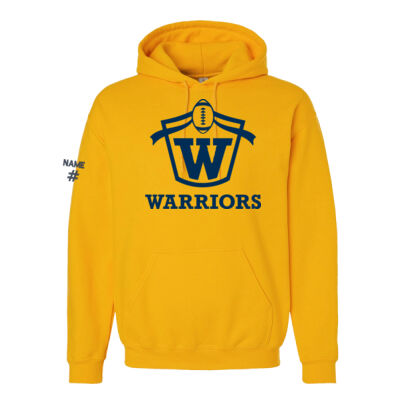 Gildan Unisex FF Warriors Printed Hoodie  Thumbnail