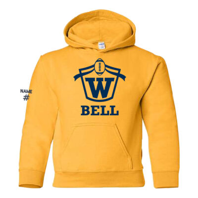 Gildan Youth FF Bell Printed Hoodie Thumbnail