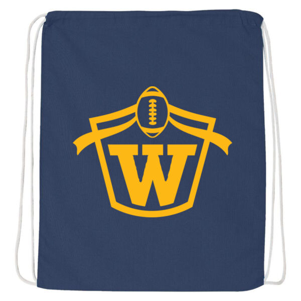 Q-Tees Flag Icon Printed Sport Cinch Bag Thumbnail