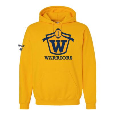 Gildan Unisex FF Warriors Twill Hoodie Thumbnail