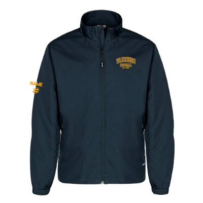 Triumph Men's Tackle Embroidered Mesh-Lined Track Jacket Thumbnail