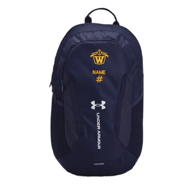 UA Flag Icon Embroidered Hustle Backpack Thumbnail